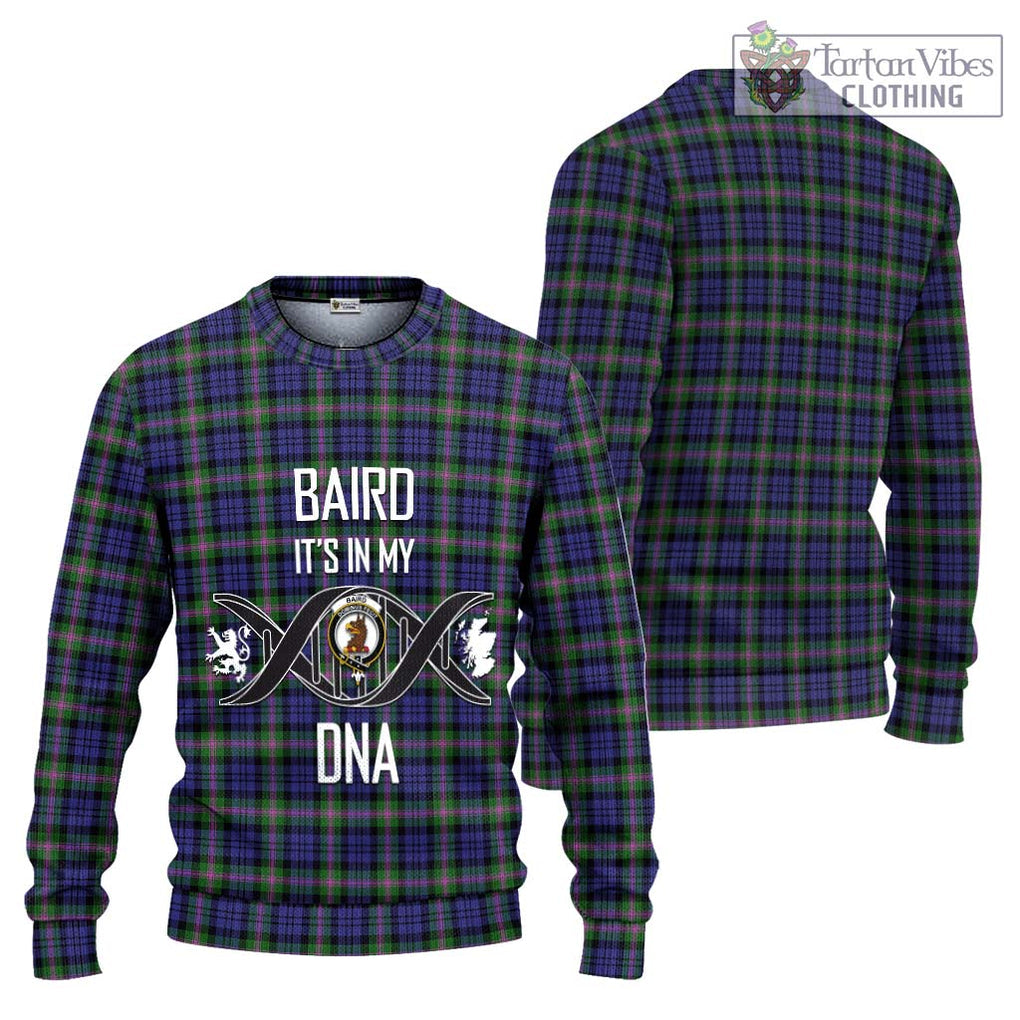 Baird Modern Tartan Knitted Sweater with Family Crest DNA In Me Style Unisex - Tartanvibesclothing Shop