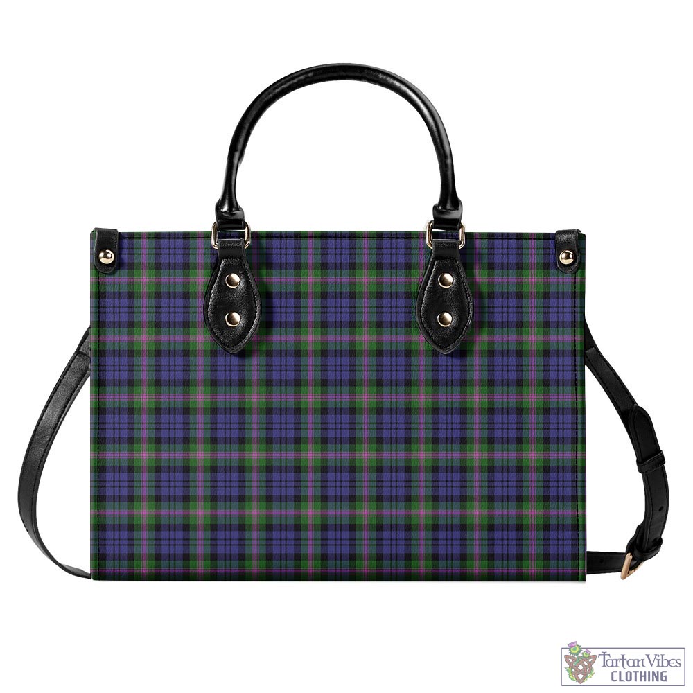 Tartan Vibes Clothing Baird Modern Tartan Luxury Leather Handbags