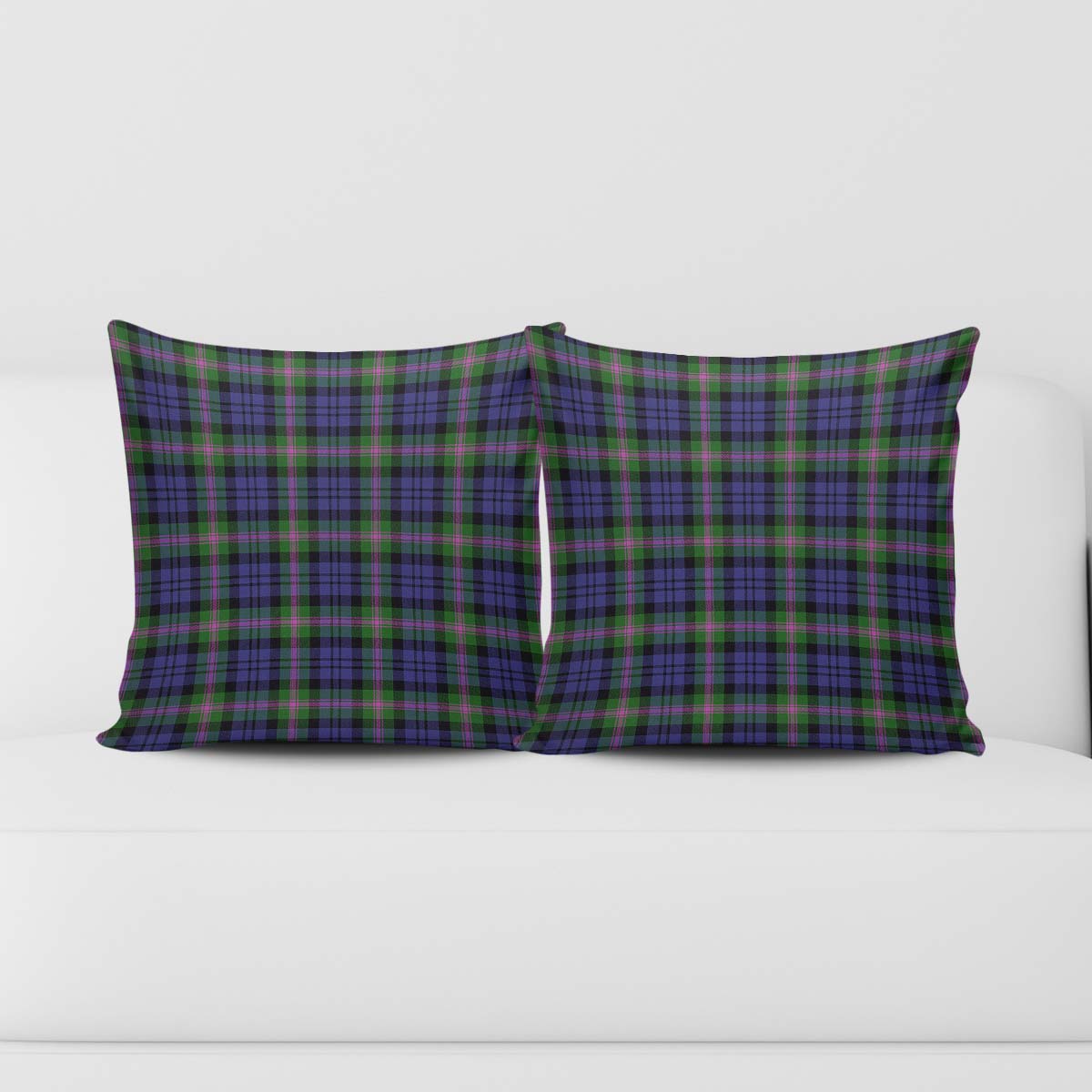 Baird Modern Tartan Pillow Cover Square Pillow Cover - Tartanvibesclothing