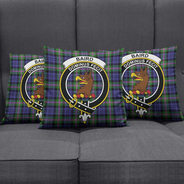 Baird Modern Tartan Pillow Cover with Family Crest