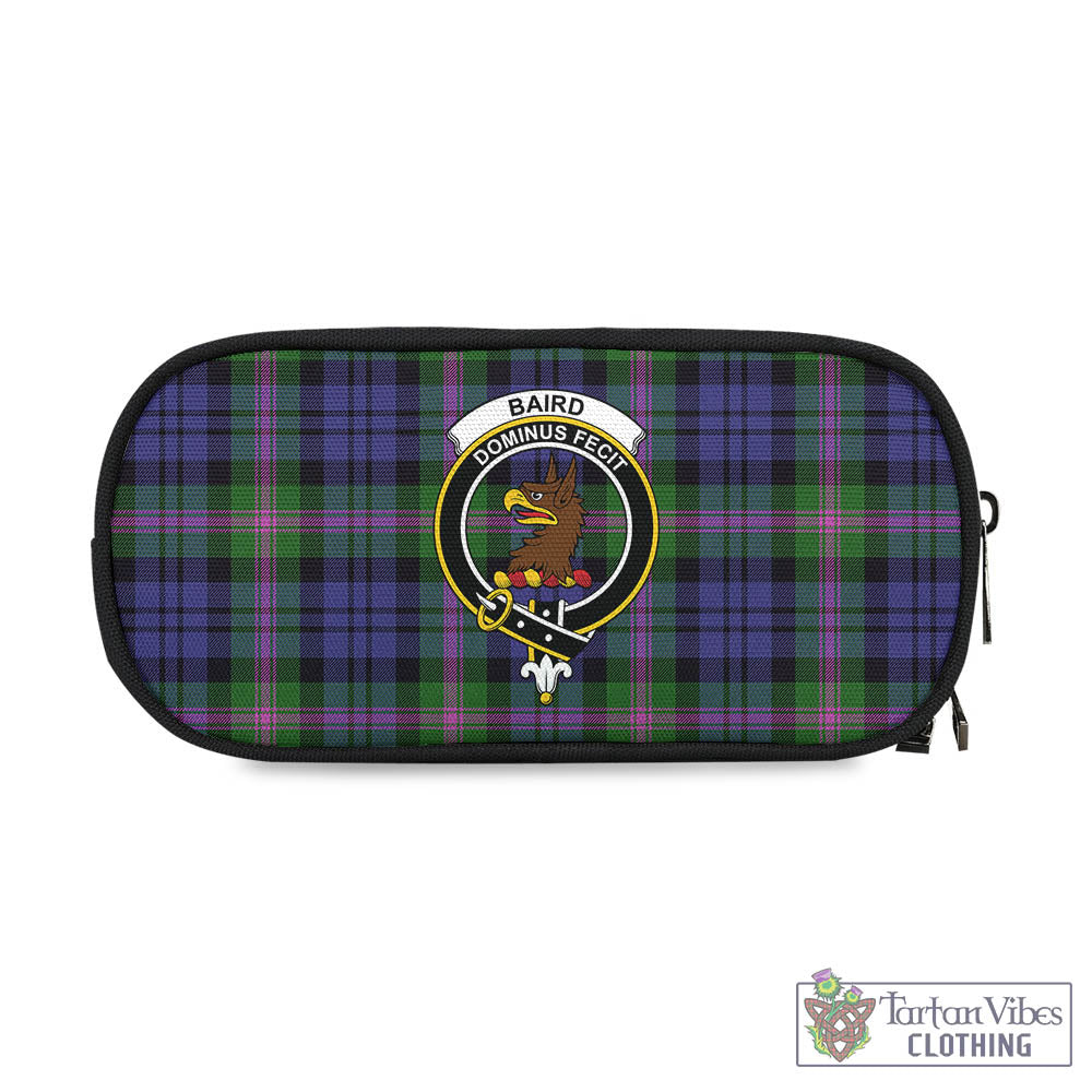 Tartan Vibes Clothing Baird Modern Tartan Pen and Pencil Case with Family Crest