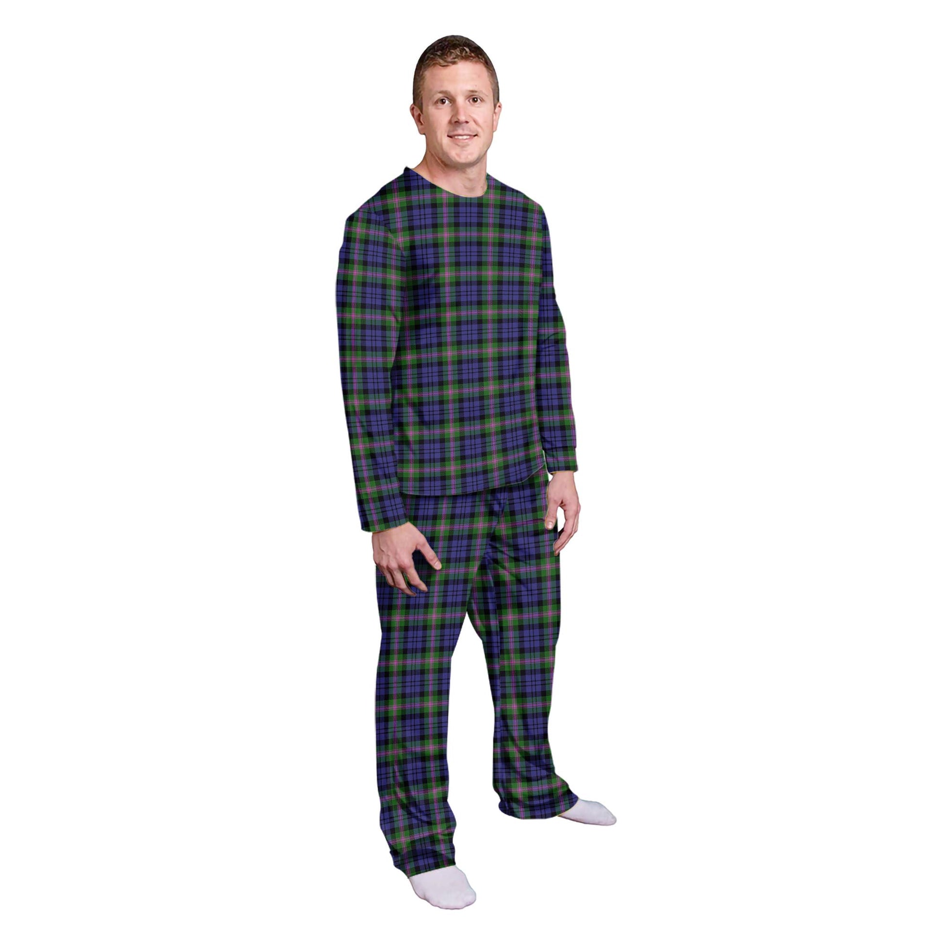 Baird Modern Tartan Pajamas Family Set - Tartan Vibes Clothing