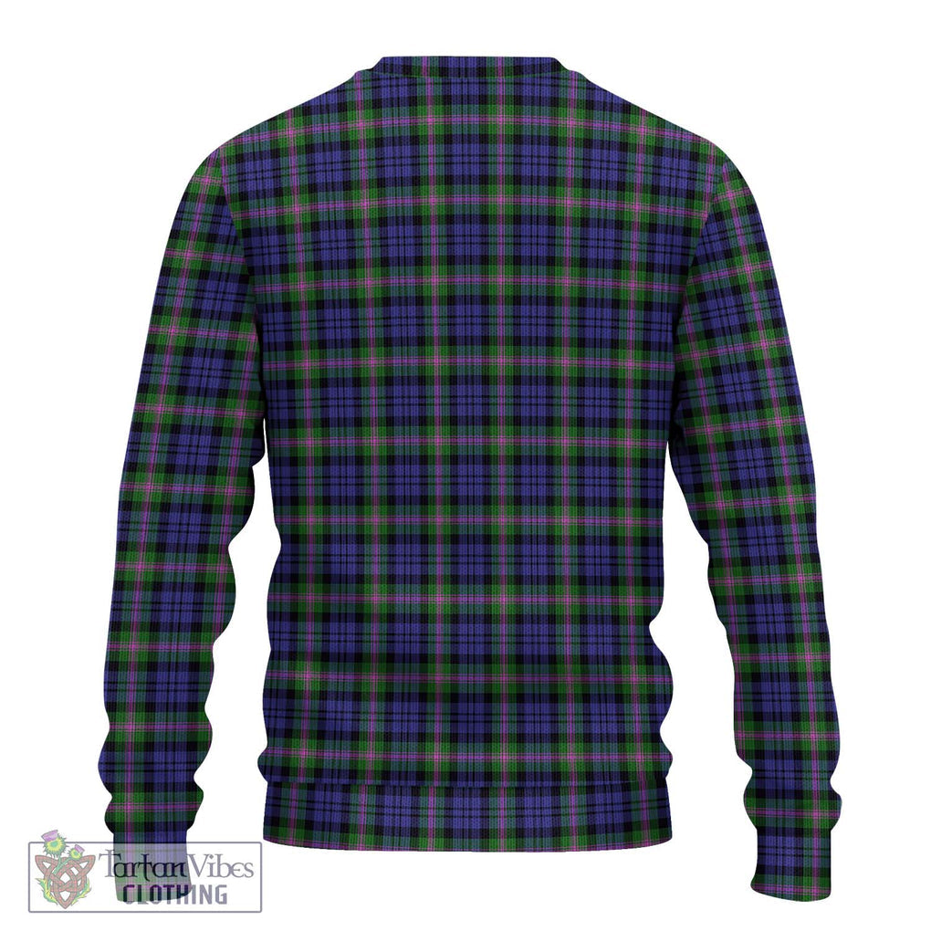 Baird Modern Tartan Knitted Sweater with Family Crest DNA In Me Style - Tartanvibesclothing Shop