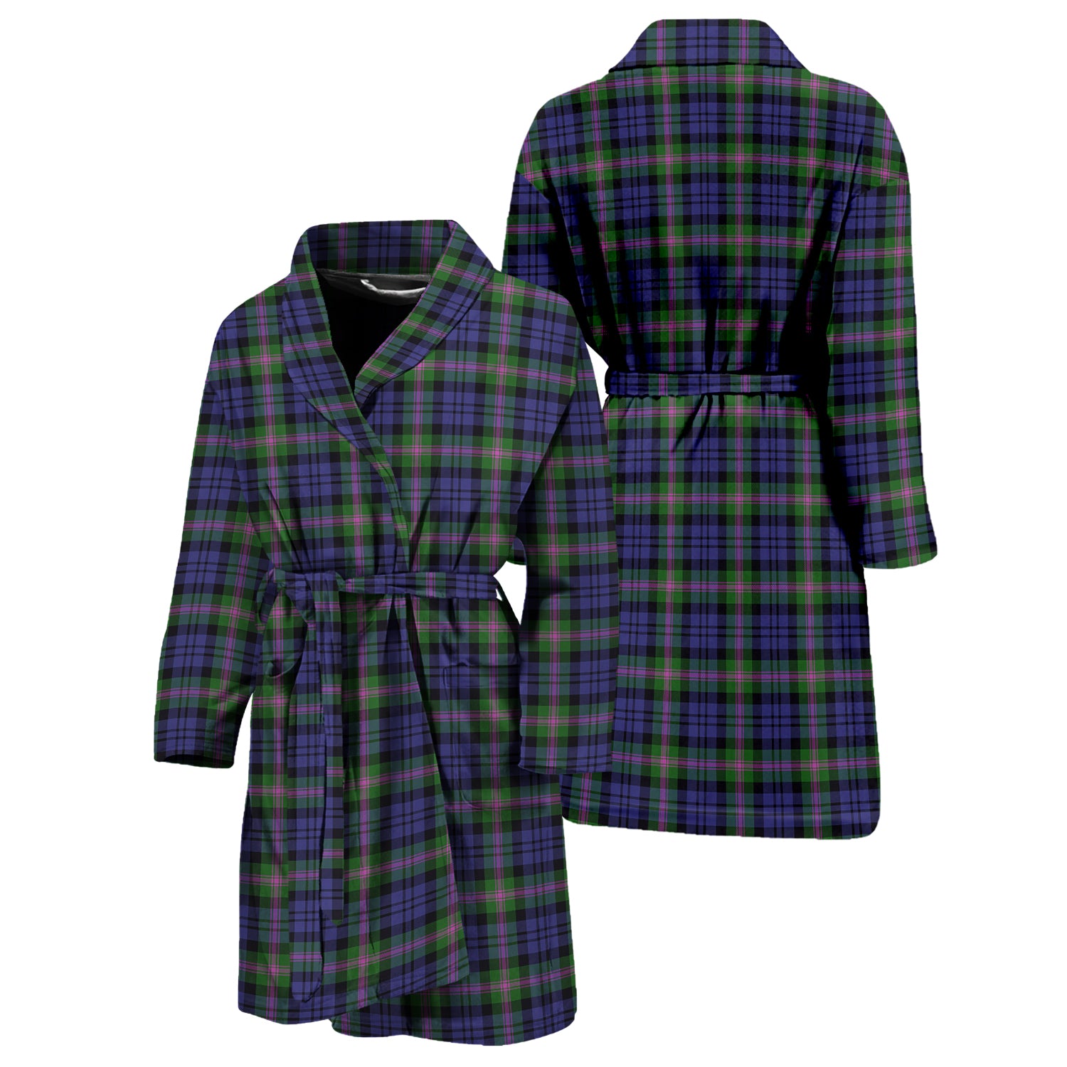 Baird Modern Tartan Bathrobe Unisex M - Tartan Vibes Clothing