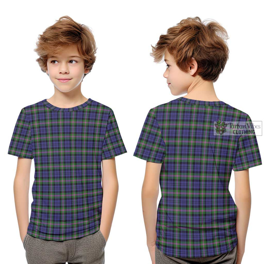 Baird Modern Tartan Kid T-Shirt - Tartanvibesclothing Shop