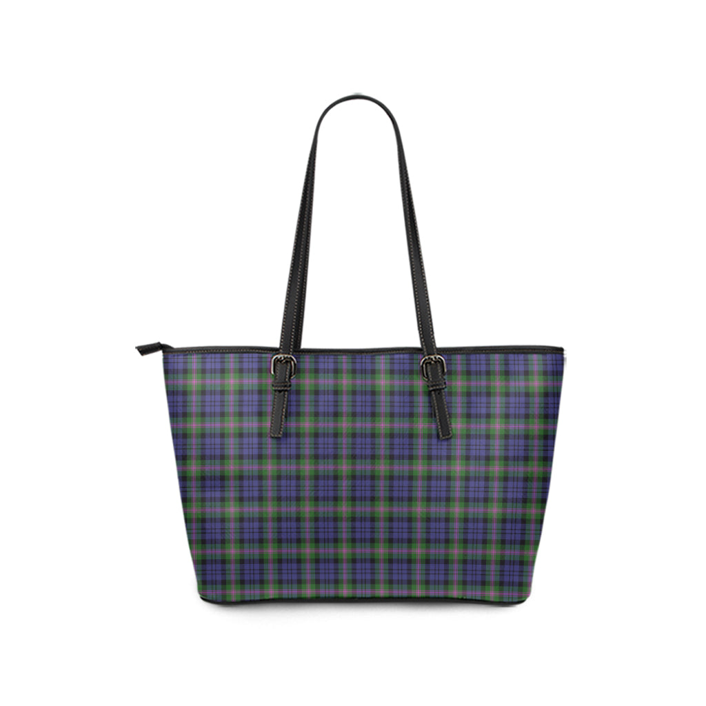 Baird Modern Tartan Leather Tote Bag - Tartanvibesclothing