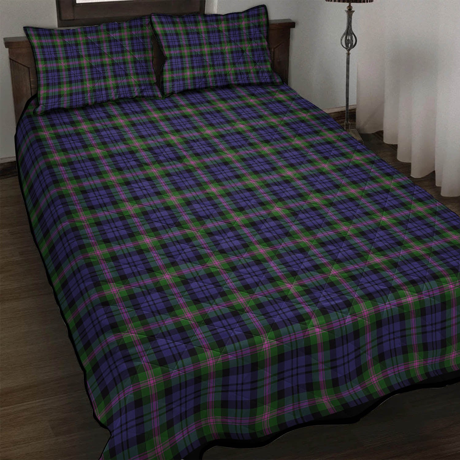 Baird Modern Tartan Quilt Bed Set - Tartan Vibes Clothing