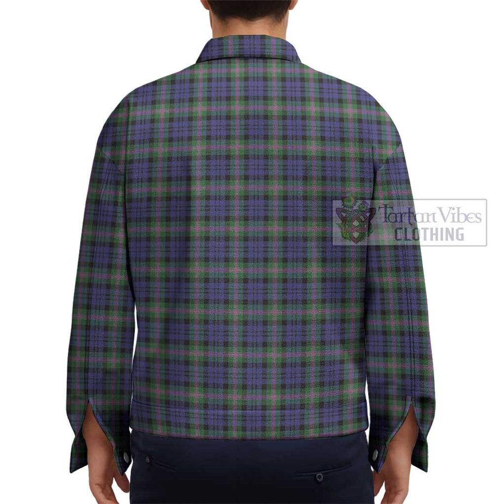 Baird Modern Tartan Unisex Lapel Cotton Jacket - Tartan Vibes Clothing