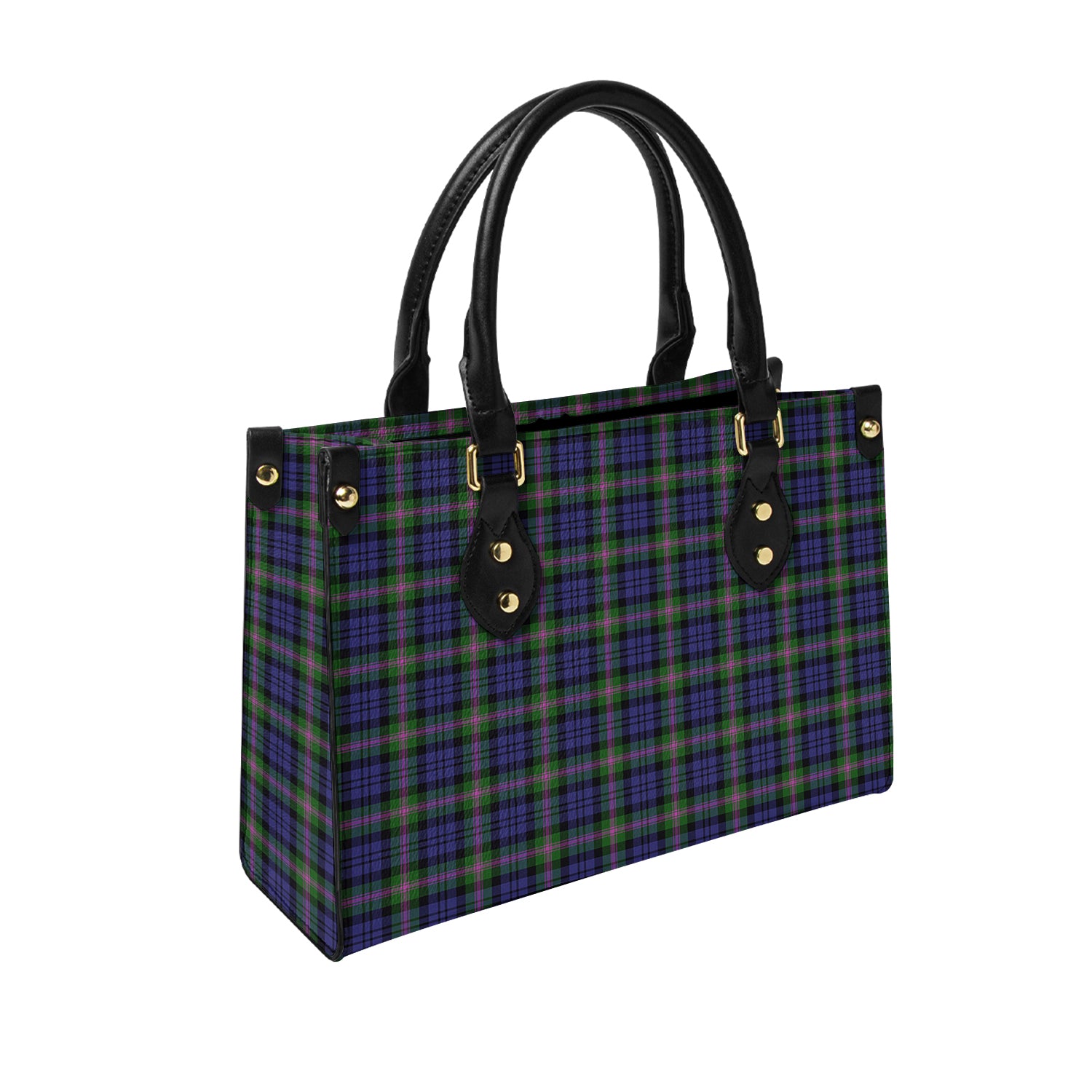 Baird Modern Tartan Leather Bag - Tartanvibesclothing