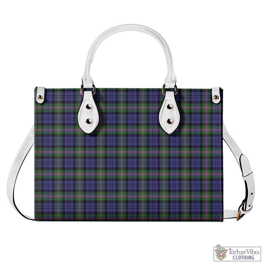 Tartan Vibes Clothing Baird Modern Tartan Luxury Leather Handbags