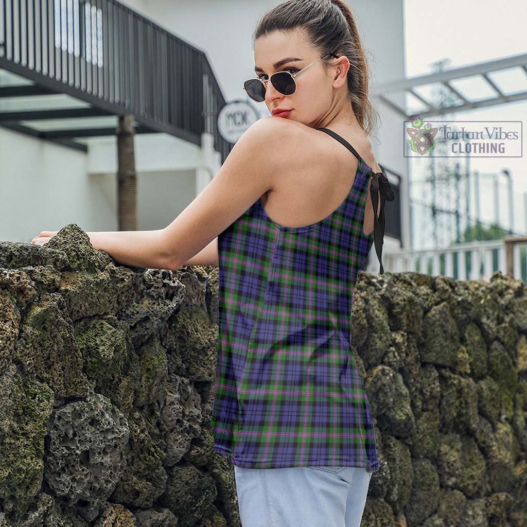 Tartan Vibes Clothing Baird Modern Tartan Loose Halter Neck Camisole