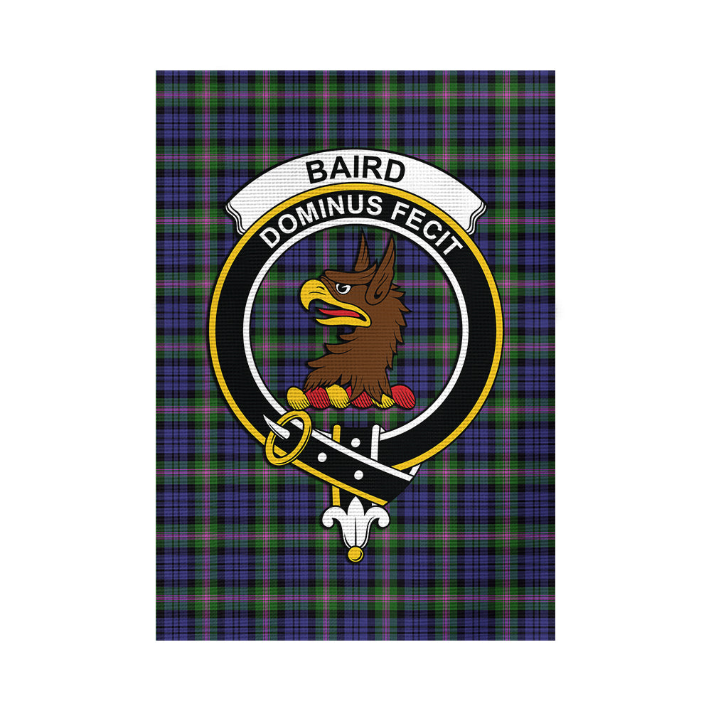 Baird Modern Tartan Flag with Family Crest - Tartanvibesclothing