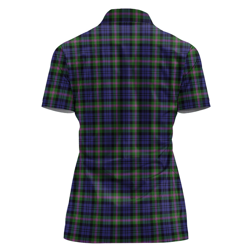 Baird Modern Tartan Polo Shirt For Women - Tartanvibesclothing