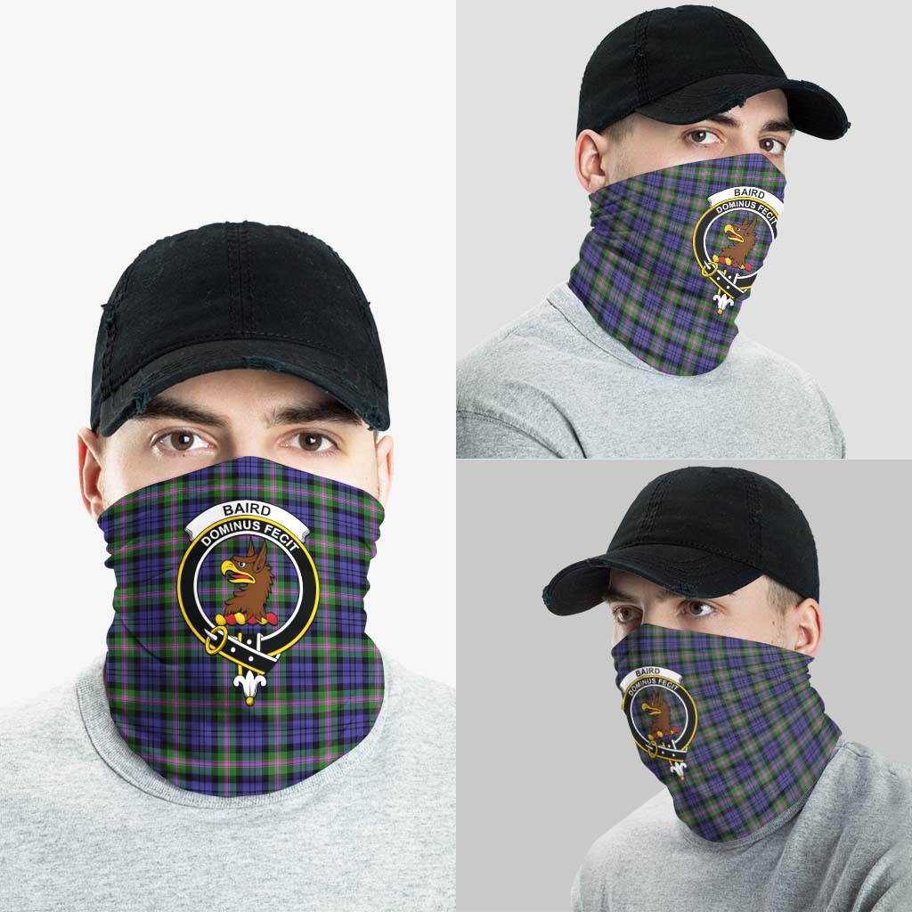 Baird Modern Tartan Neck Gaiters, Tartan Bandanas, Tartan Head Band with Family Crest