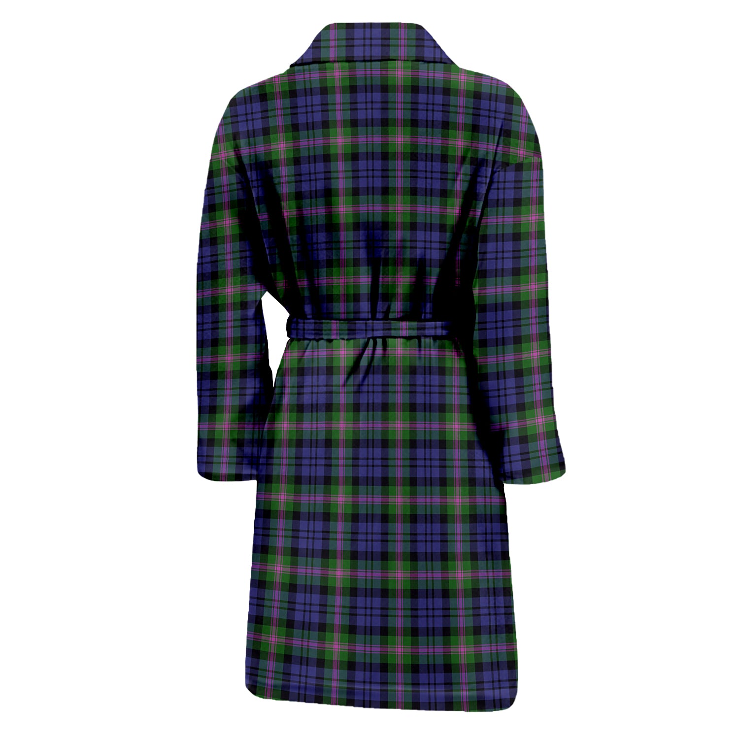 Baird Modern Tartan Bathrobe with Family Crest - Tartan Vibes Clothing