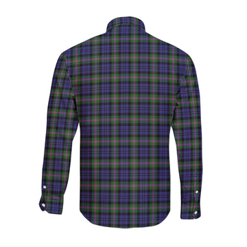 Baird Modern Tartan Long Sleeve Button Up Shirt with Family Crest