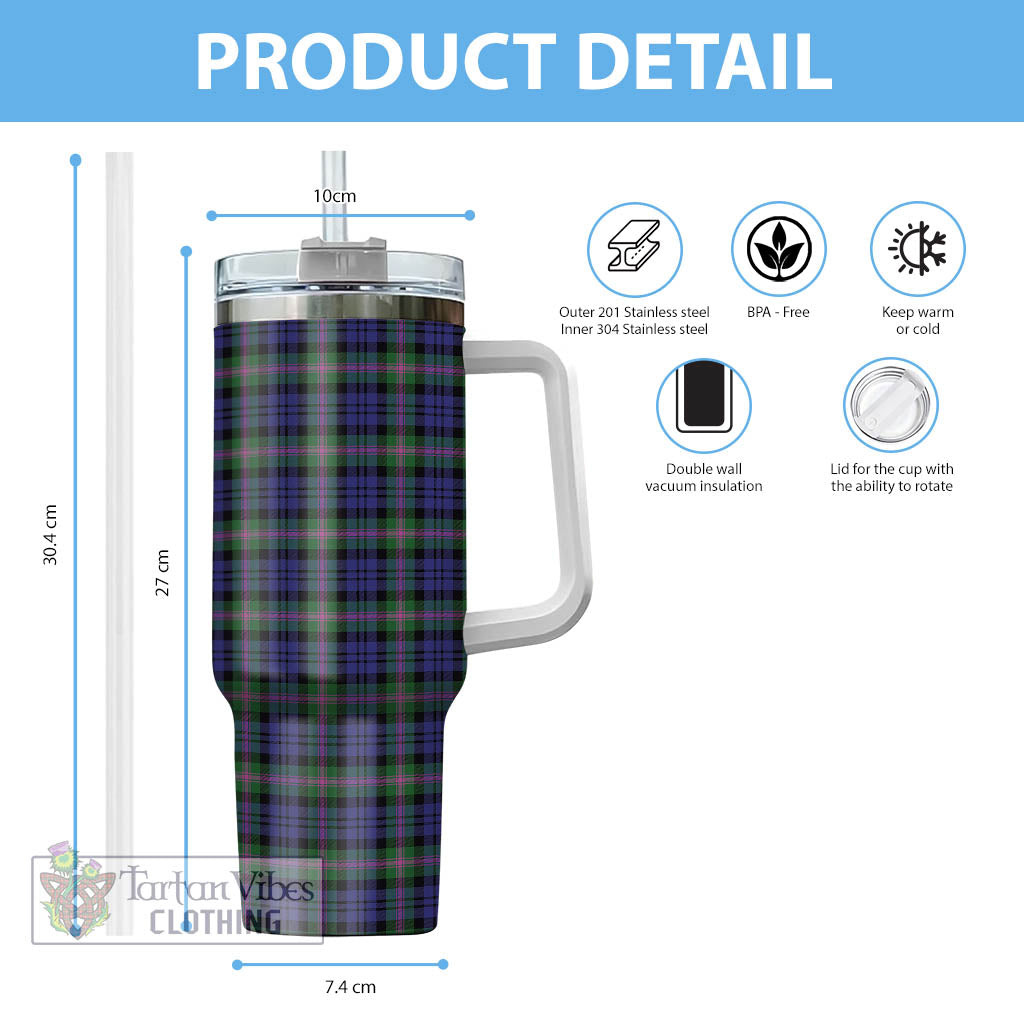 Tartan Vibes Clothing Baird Modern Tartan Tumbler with Handle