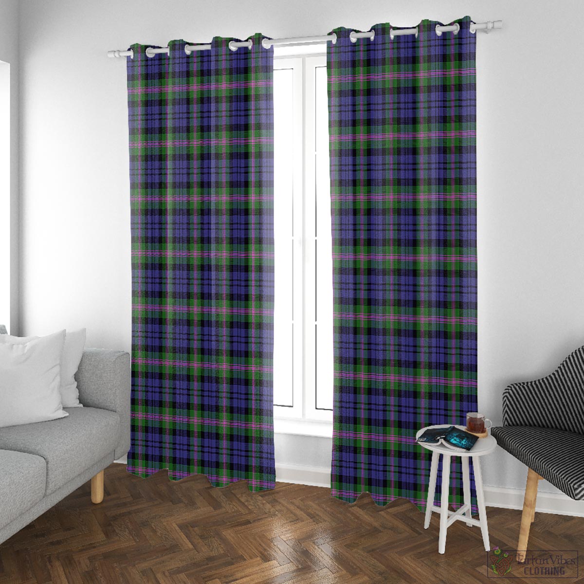Baird Modern Tartan Window Curtain