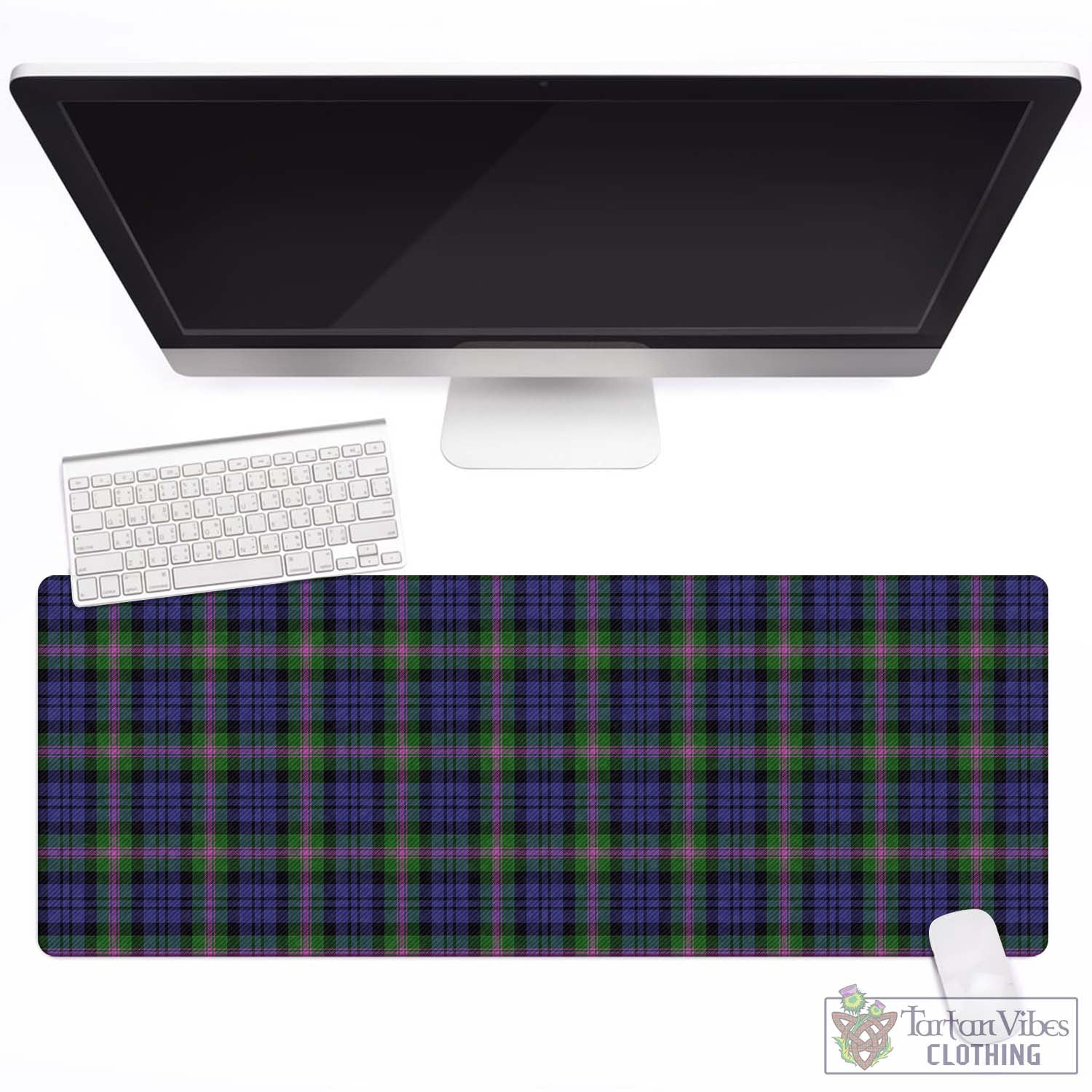 Tartan Vibes Clothing Baird Modern Tartan Mouse Pad