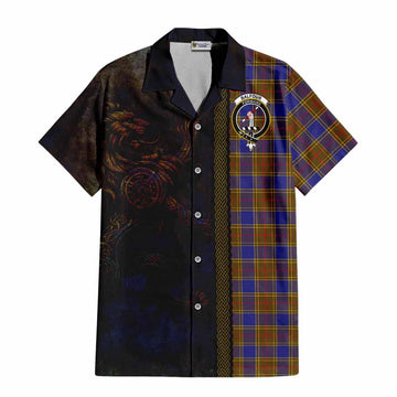 Balfour Tartan Family Crest Hawaiian Shirt Alba Gu Brath Be Brave Lion Ancient Style Kid - Tartan Vibes Clothing