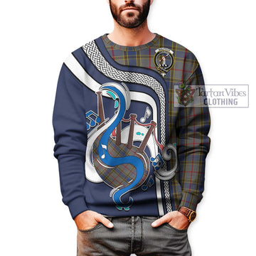 Balfour Tartan Sweatshirt with Epic Bagpipe Style