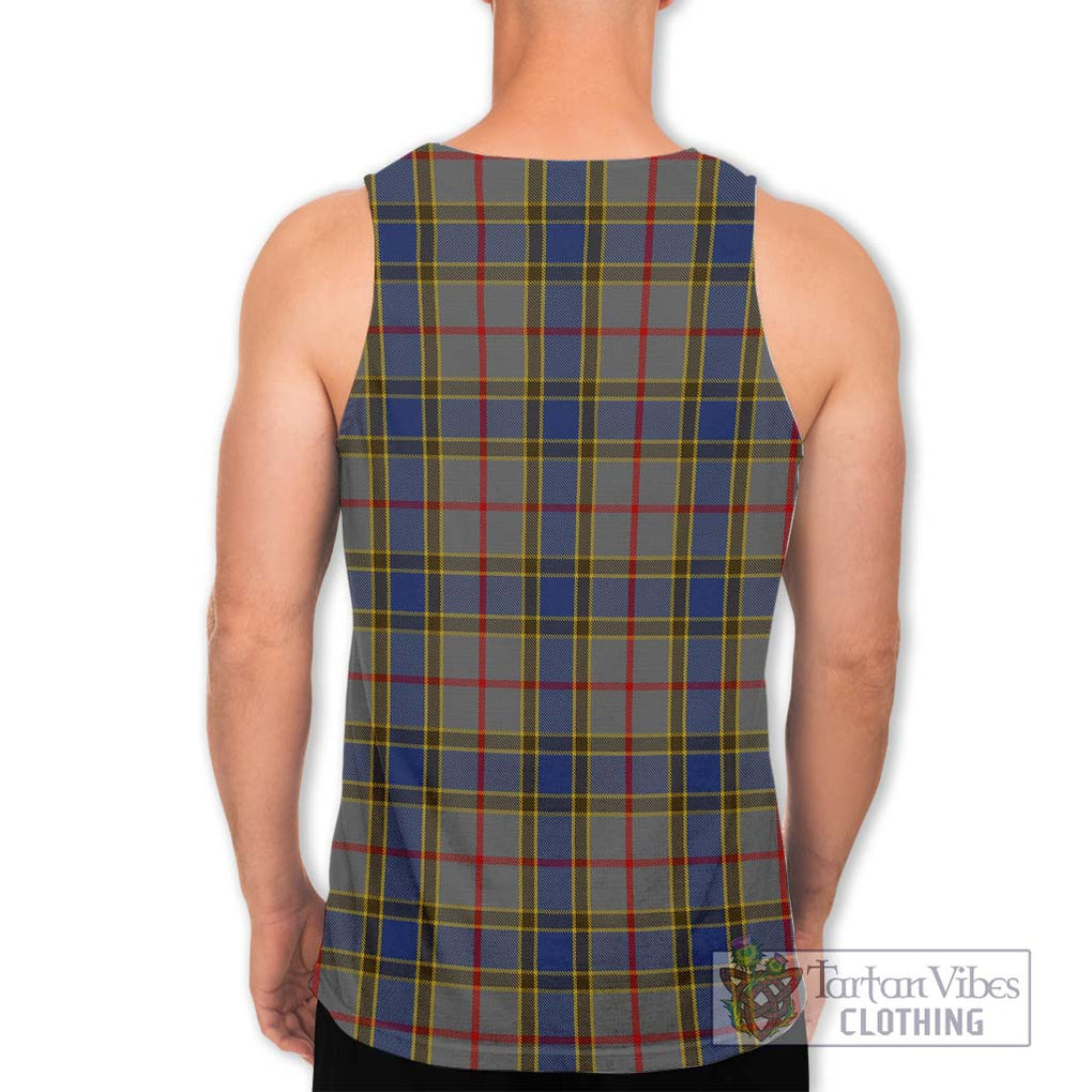 Balfour Tartan Men's Tank Top with Family Crest DNA In Me Style - Tartanvibesclothing Shop