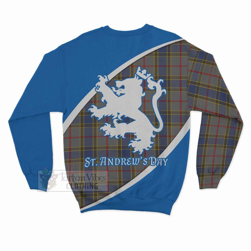 Tartan Vibes Clothing Balfour Family Crest Tartan Sweatshirt Celebrate Saint Andrew's Day in Style