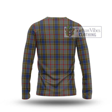 Balfour Tartan Long Sleeve T-Shirt with Family Crest DNA In Me Style