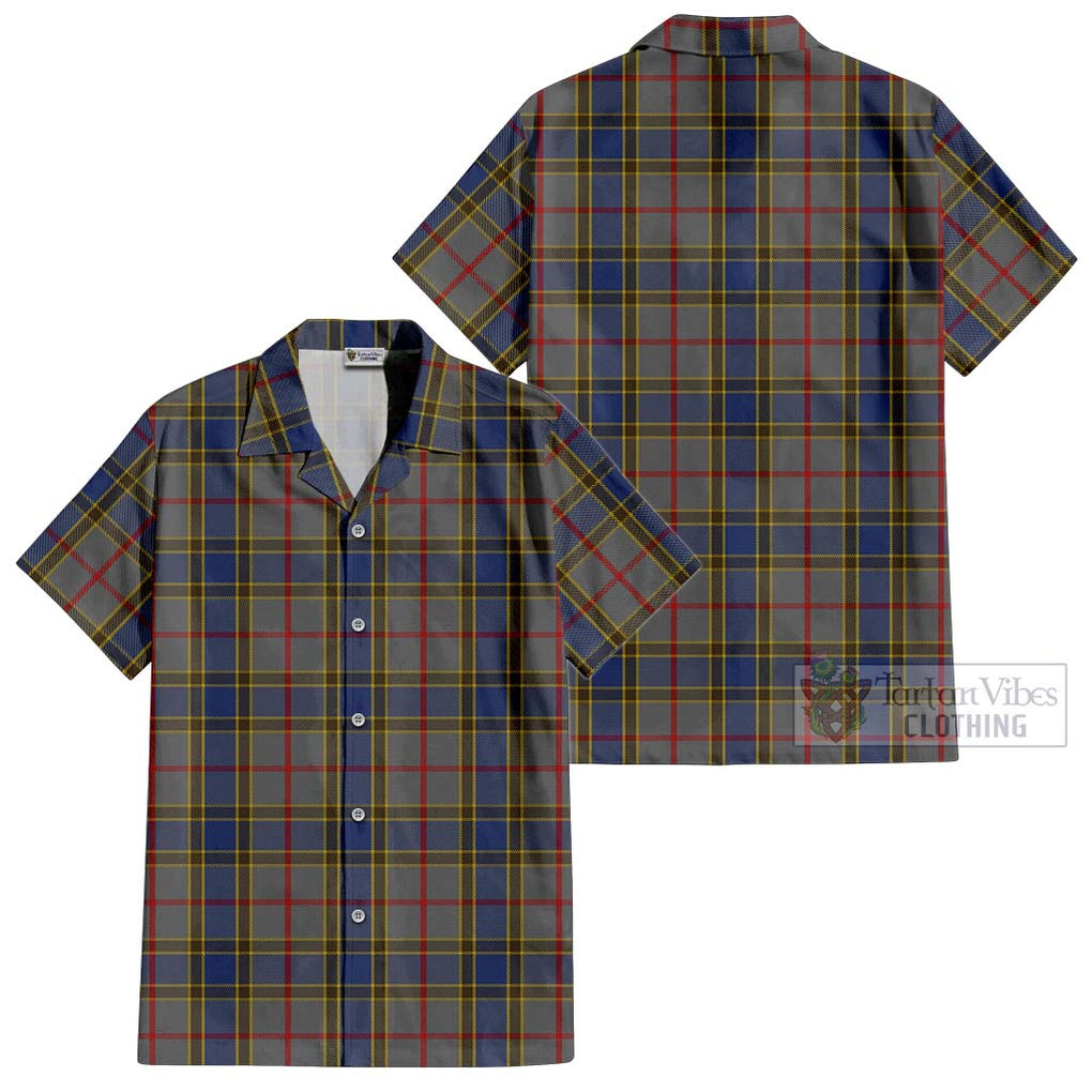 Balfour Tartan Cotton Hawaiian Shirt Kid - Tartanvibesclothing Shop