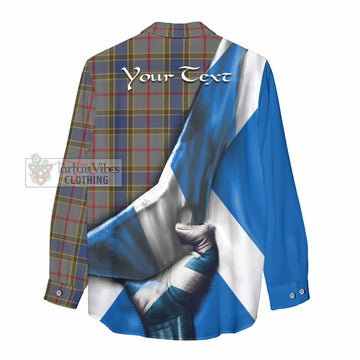 Balfour Tartan Women's Casual Shirt with Family Crest Scotland Patriotic Style