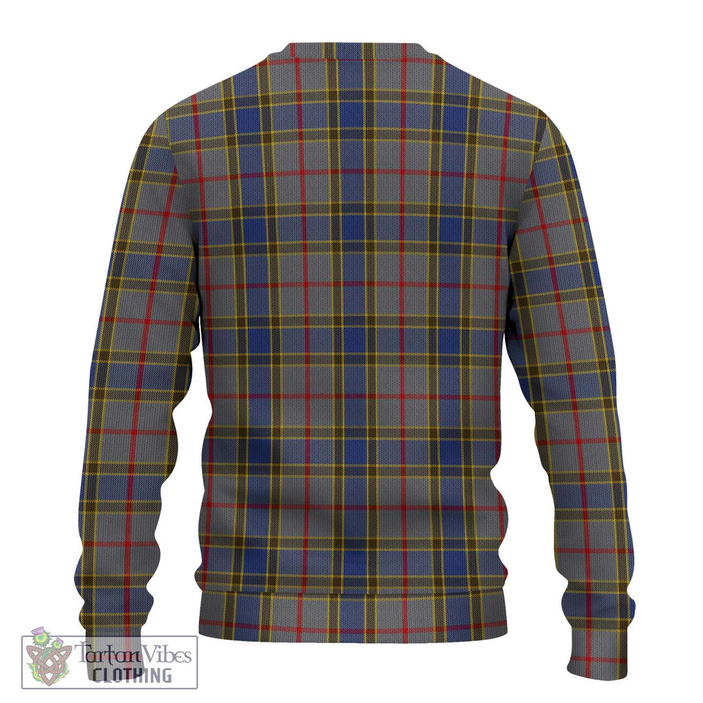 Balfour Tartan Ugly Sweater with Family Crest DNA In Me Style - Tartan Vibes Clothing