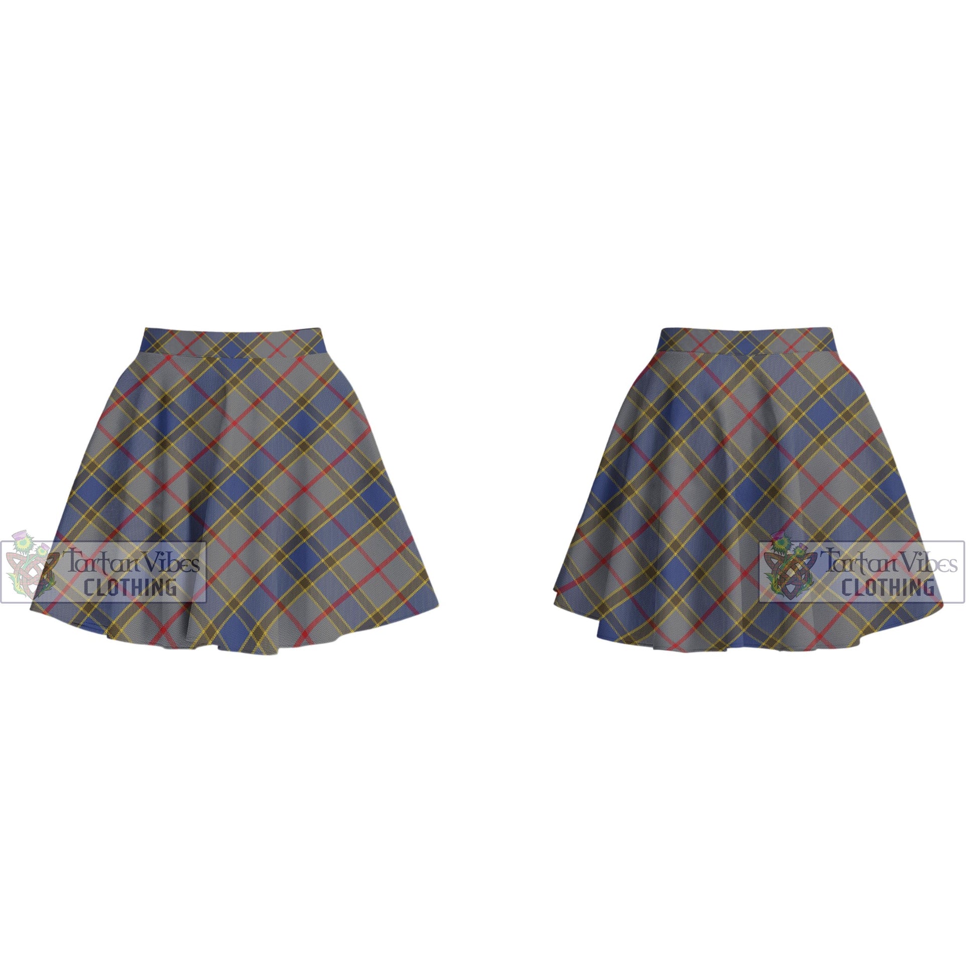 Tartan Vibes Clothing Balfour Tartan Women's Plated Mini Skirt