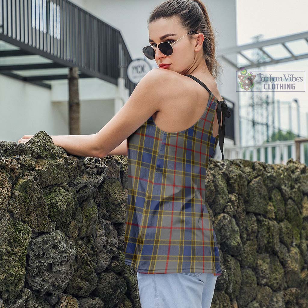 Tartan Vibes Clothing Balfour Tartan Loose Halter Neck Camisole