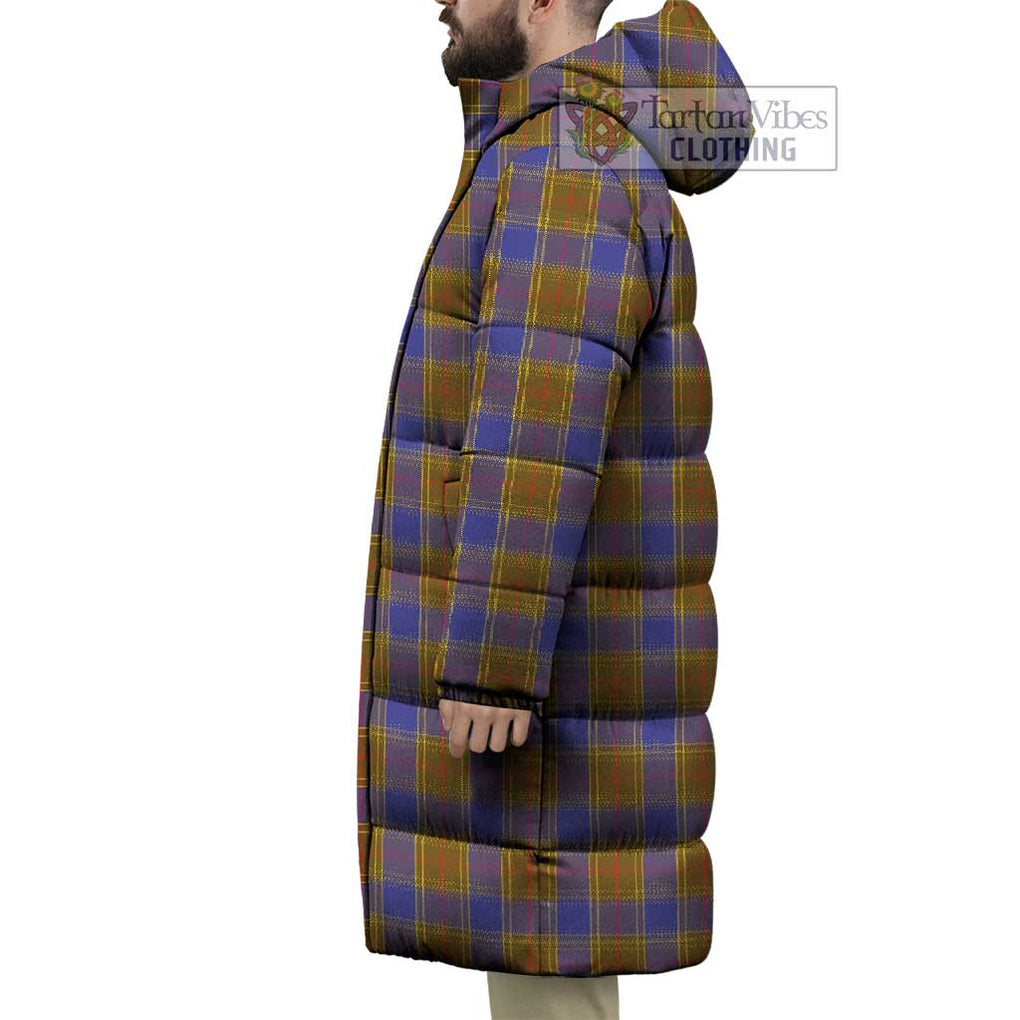 Tartan Vibes Clothing Balfour Tartan Long Down Jacket