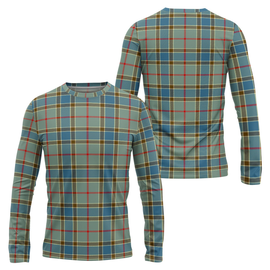 Balfour Blue Tartan Long Sleeve T-Shirt Unisex - Tartanvibesclothing