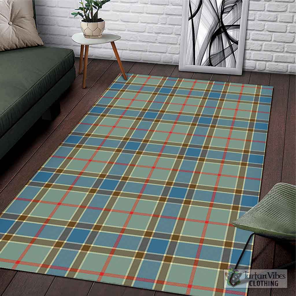 Tartan Vibes Clothing Balfour Blue Tartan Area Rug