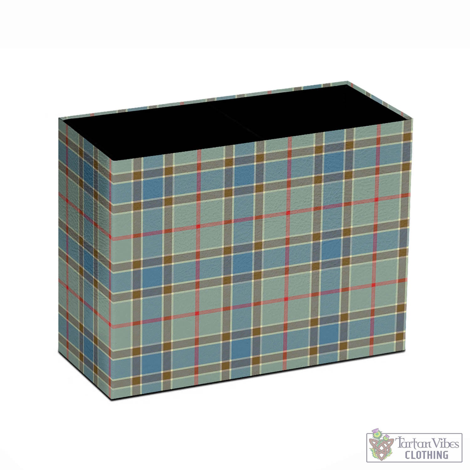 Tartan Vibes Clothing Balfour Blue Tartan Pen Holder