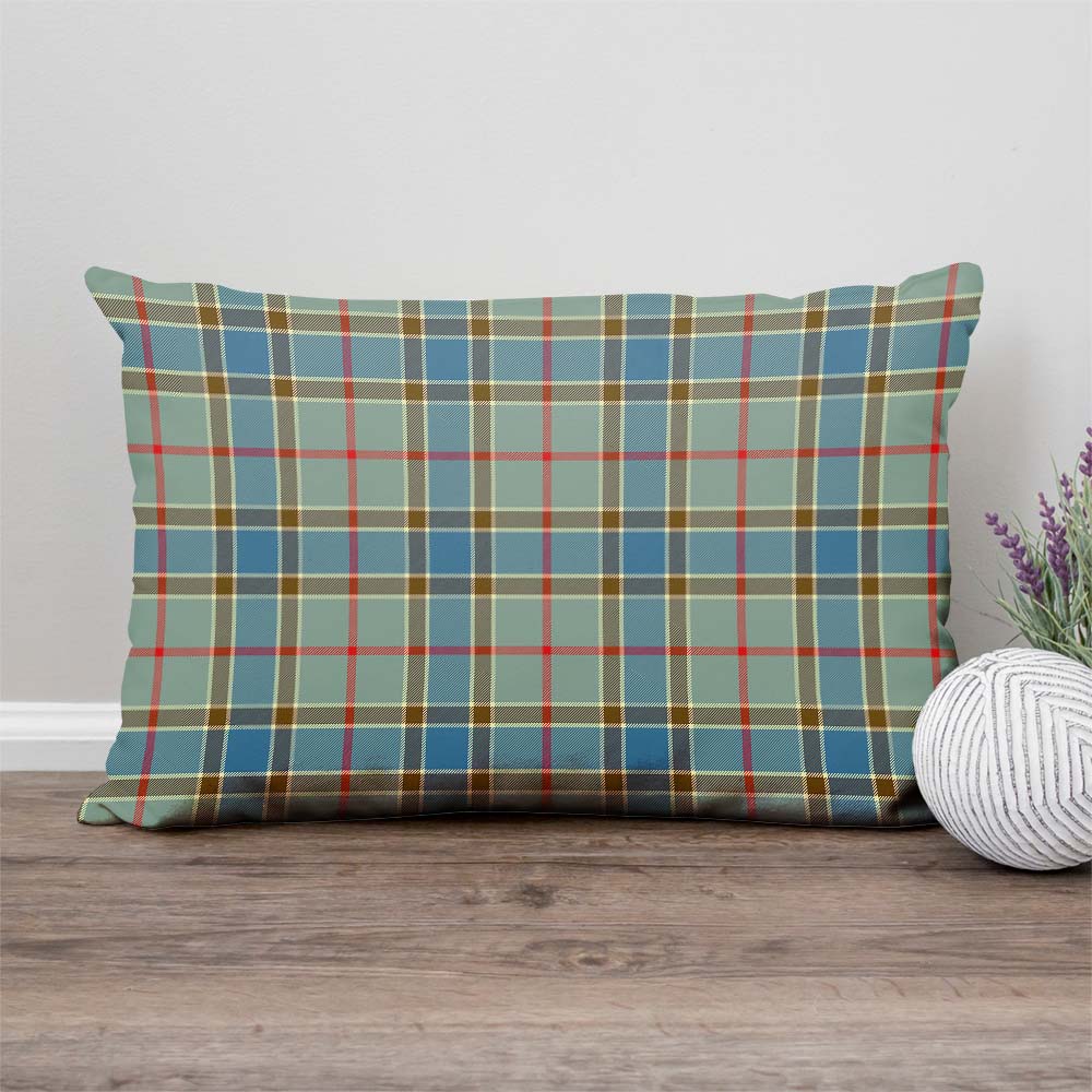 Balfour Blue Tartan Pillow Cover Rectangle Pillow Cover - Tartanvibesclothing