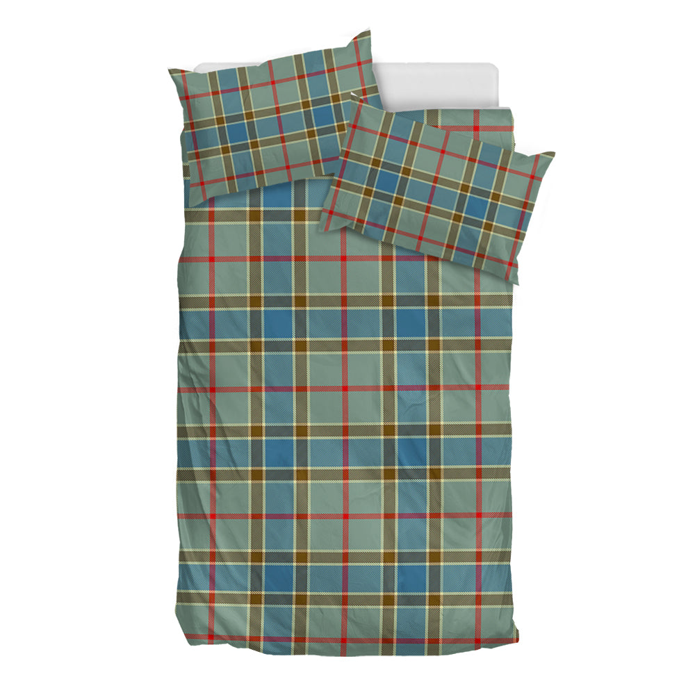 Balfour Blue Tartan Bedding Set - Tartan Vibes Clothing