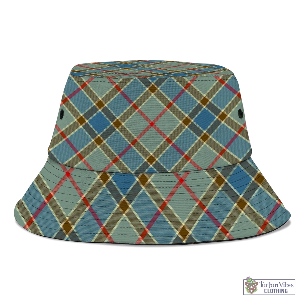Tartan Vibes Clothing Balfour Blue Tartan Bucket Hat