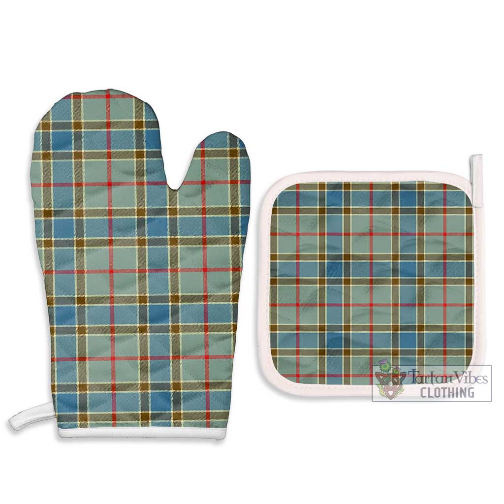 Tartan Vibes Clothing Balfour Blue Tartan Combo Oven Mitt & Pot-Holder