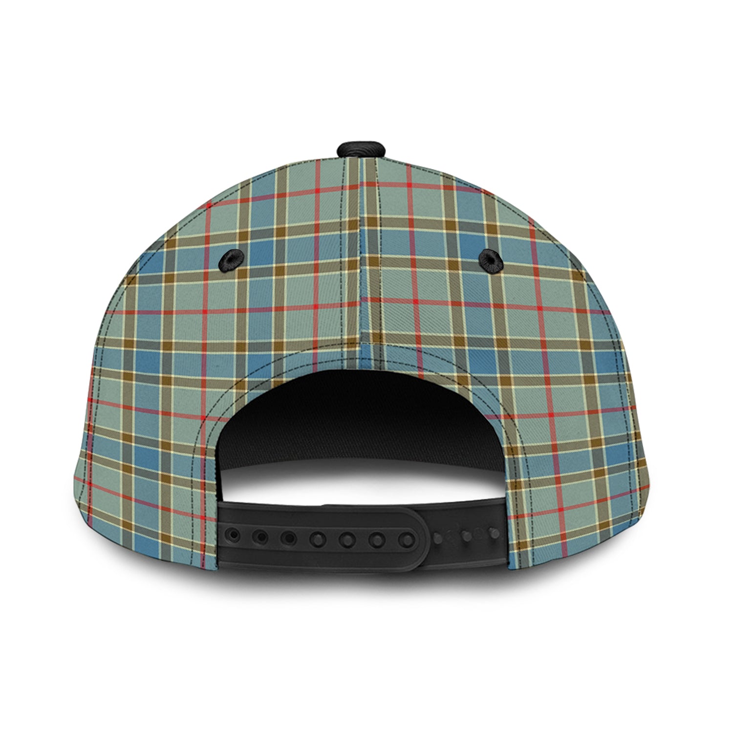 Balfour Blue Tartan Classic Cap with Family Crest - Tartan Vibes Clothing