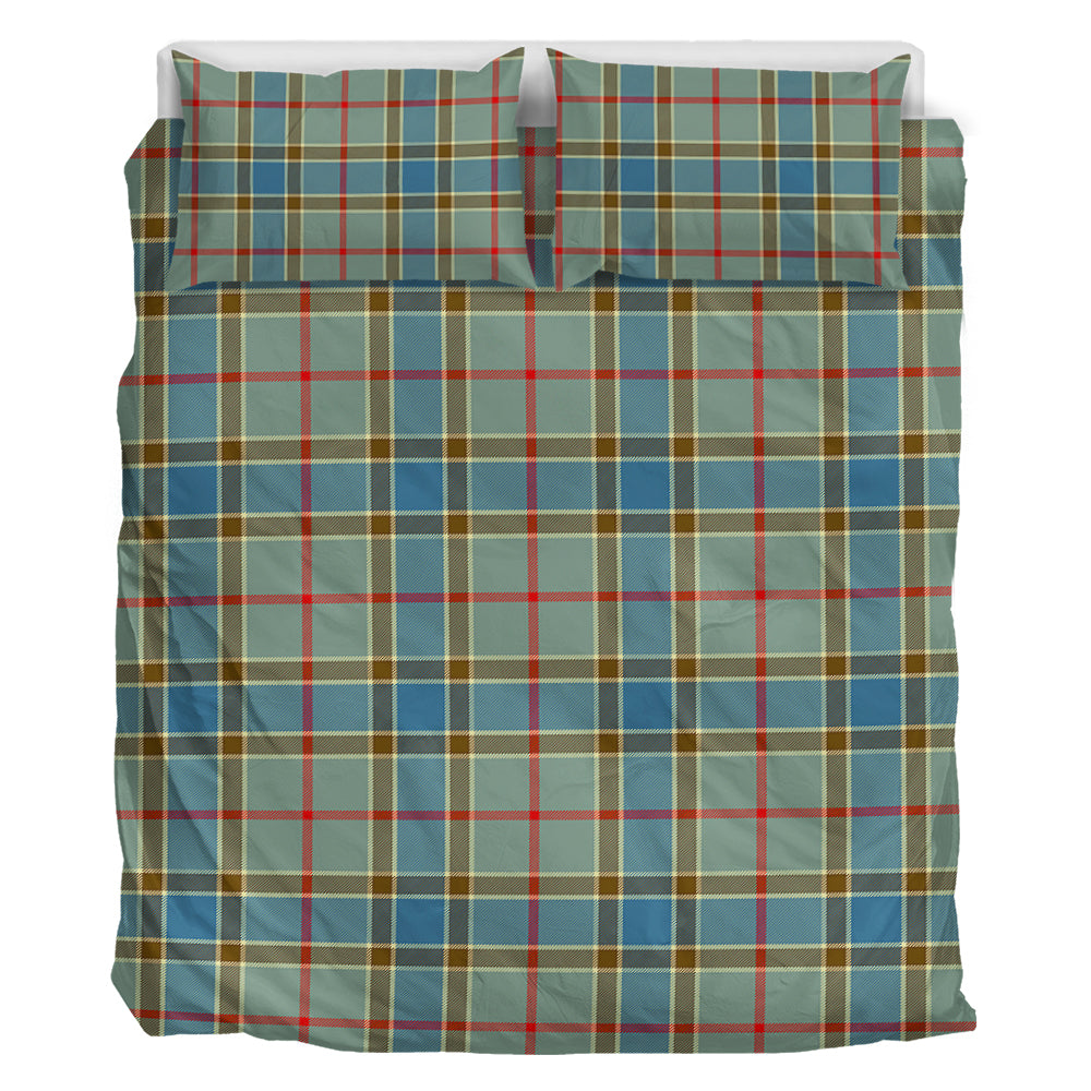 Balfour Blue Tartan Bedding Set - Tartan Vibes Clothing