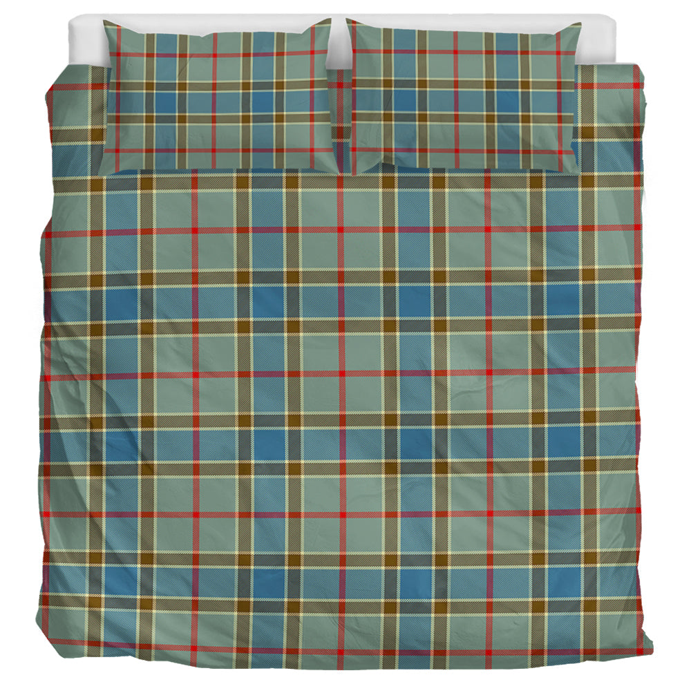 Balfour Blue Tartan Bedding Set UK Bedding Set UK Super King 104*94 inch - Tartan Vibes Clothing