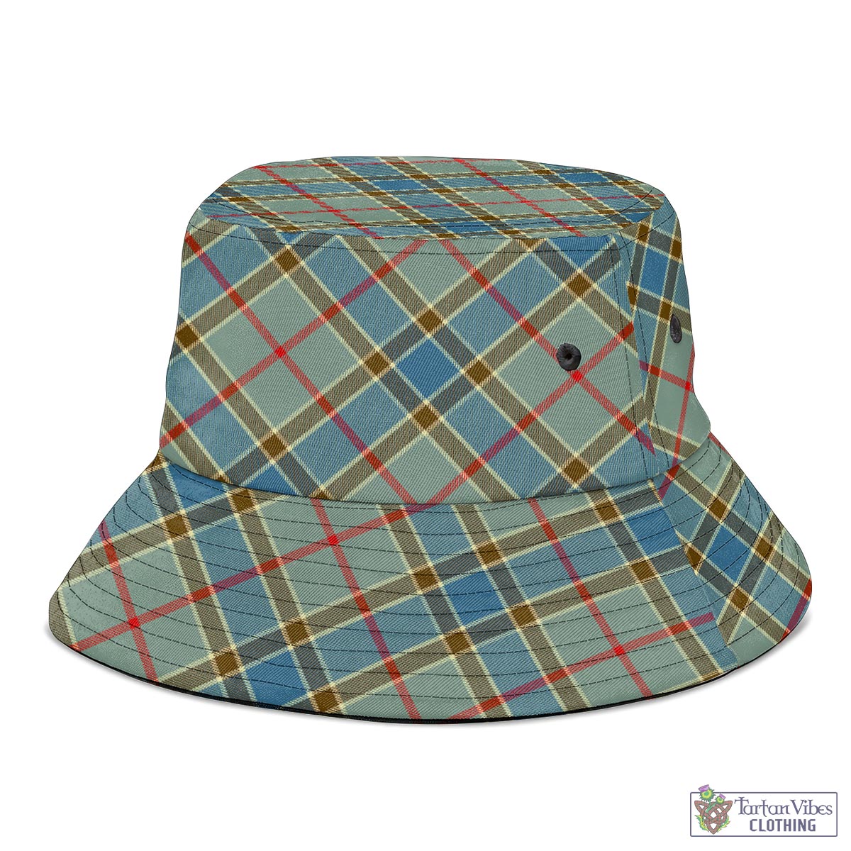 Tartan Vibes Clothing Balfour Blue Tartan Bucket Hat