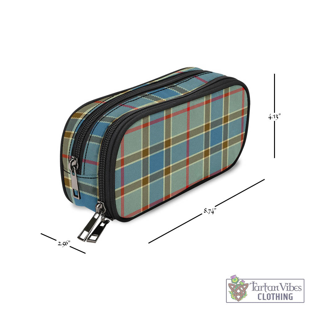 Tartan Vibes Clothing Balfour Blue Tartan Pen and Pencil Case