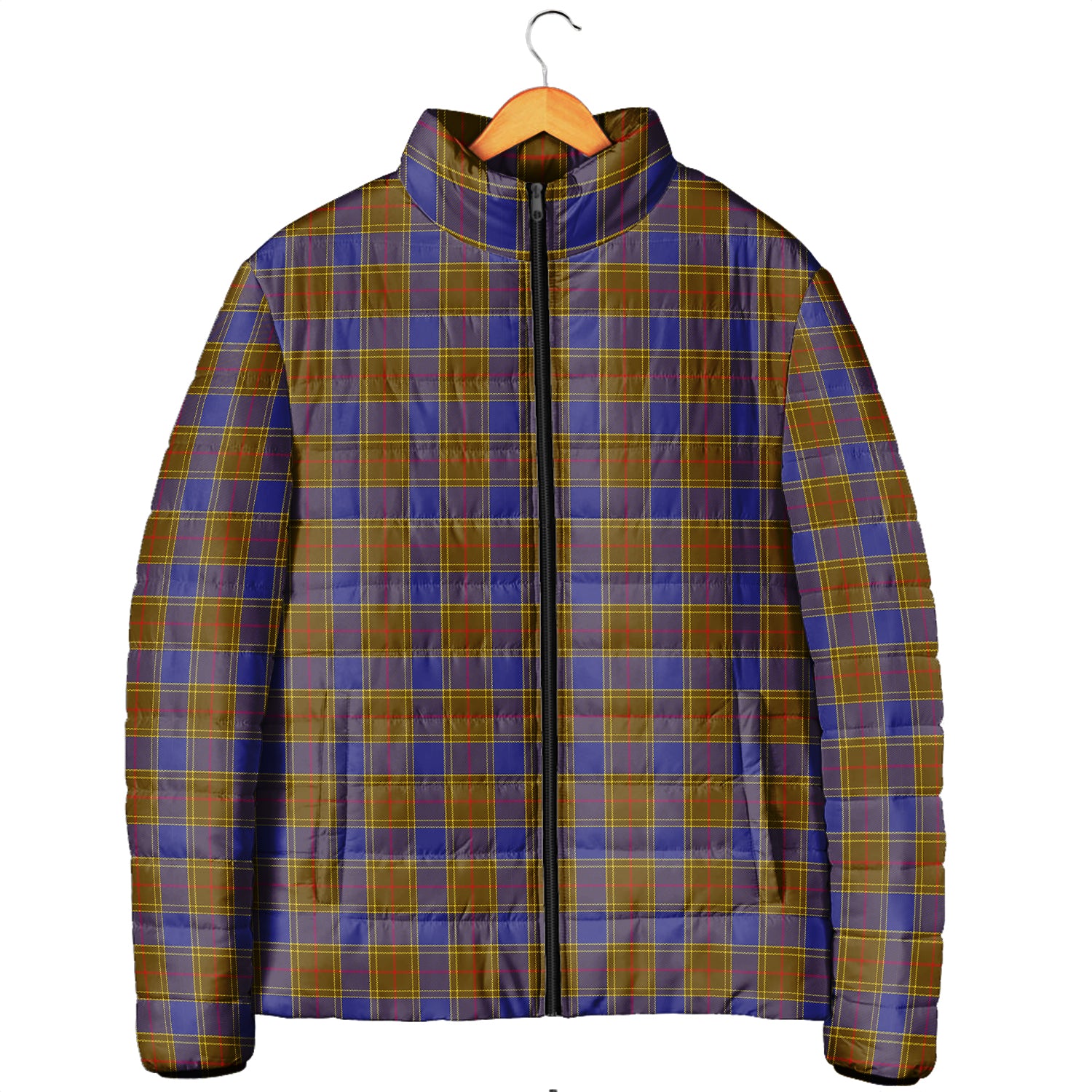 Balfour Tartan Padded Jacket Men's Padded Jacket - Tartan Vibes Clothing