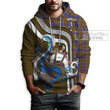 Balfour Tartan Hoodie with Epic Bagpipe Style