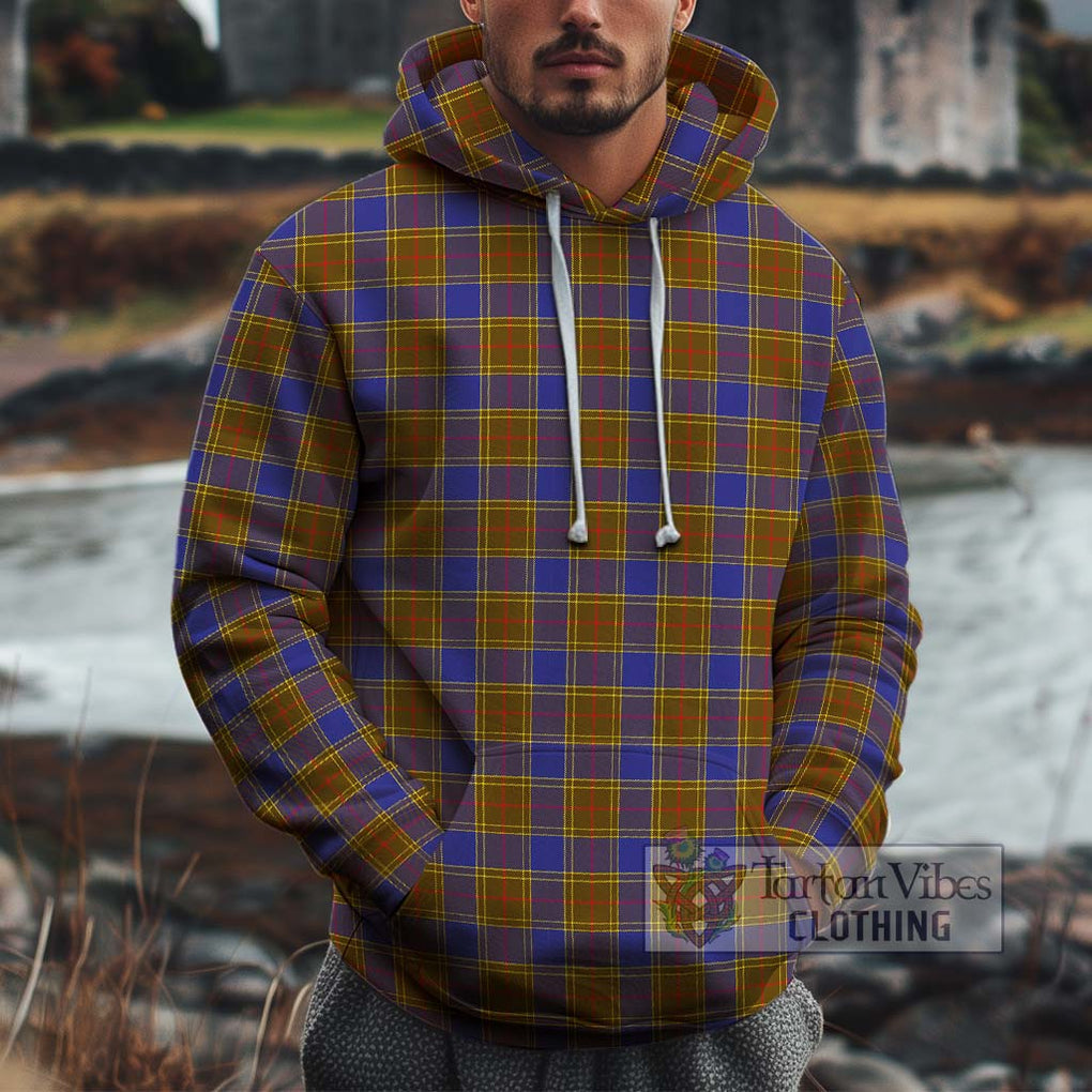 Balfour Tartan Cotton Hoodie Pullover Hoodie XS - Tartan Vibes Clothing