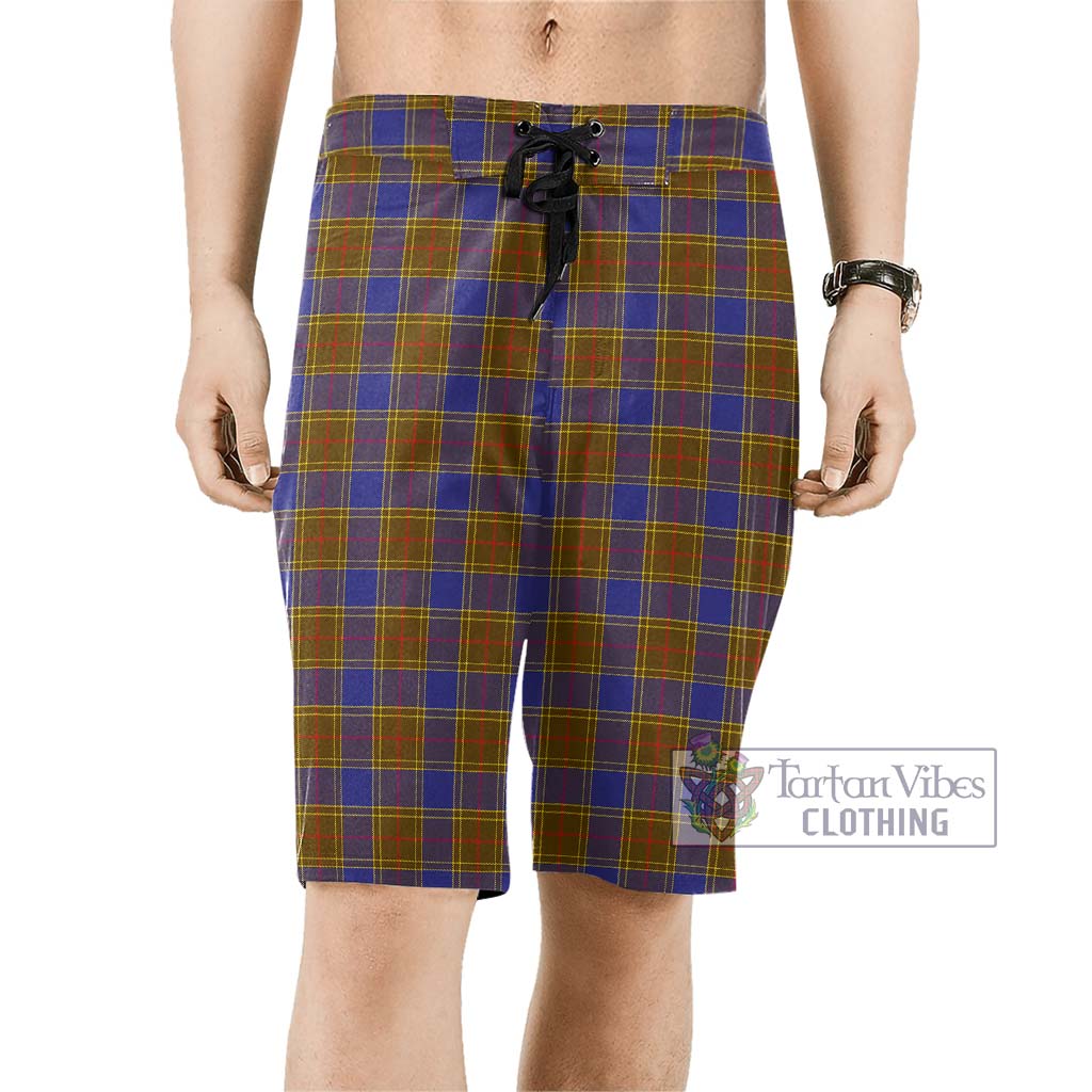 Balfour Tartan Men's Board Shorts Men - Tartan Vibes Clothing